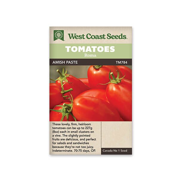 West Coast Seeds Roma Tomato